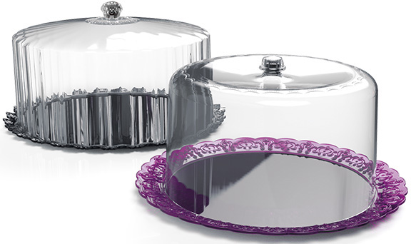 Sweet Table -  Serving plates and domes - Pavoni Italia - design Bettina Di Virgilio